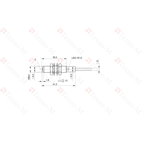 Оптический датчик Balluff BOS 08E-NS-KE20-02