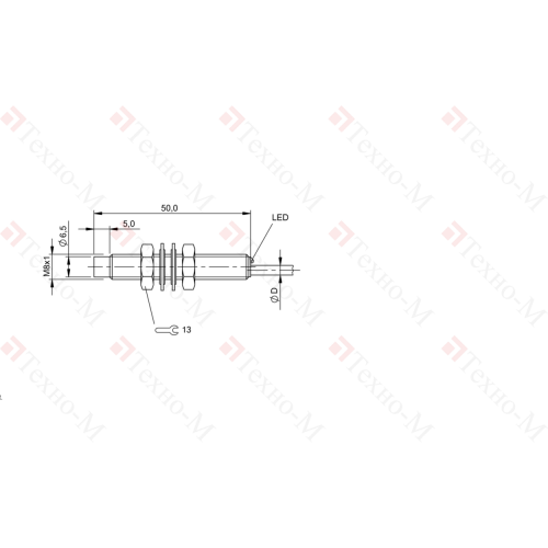 Индуктивный датчик Balluff BES M08EG-NSC40F-BP02