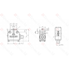 Одиночный выключатель Balluff BNS 819-100-E-12-S80
