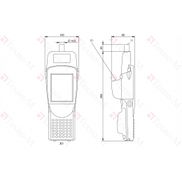 RFID портативный прибор чтения-записи Balluff BIS M-873-1-008-X-005