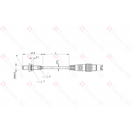 Индуктивный датчик Balluff BES M05ED-POD08B-BP00,3-GS49-R03