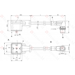 Соединительный кабель Balluff BCC VA04-M423-3E-664-PX0350-015