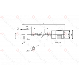 Оптоволоконный кабель Balluff BFO 18A-XAF-MZG-15-2