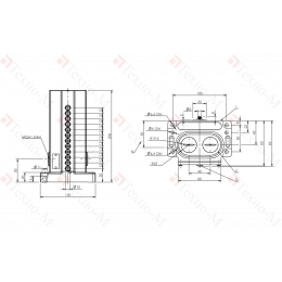 Блочный выключатель Balluff BNS 819-D12-L12-100-10-FD