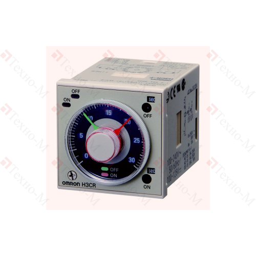 Аналоговый сдвоенный таймер Omron H3CR-FN AC24-48/DC12-48