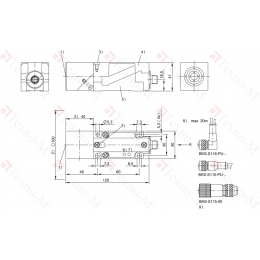 RFID головка чтения/записи Balluff BIS L-400-035-001-00-S115