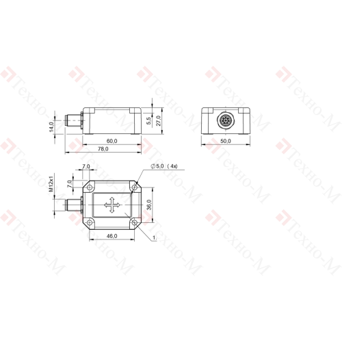Инклинометр Balluff BSI R65K0-XA-MXS090-S115