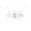 Индуктивный датчик Balluff BES M18MI-PSC12E-S04G-W08