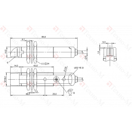 Оптический датчик Balluff BOS 18KW-PA-1LQH-C-02