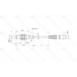 Оптический датчик Balluff BOS 08E-NS-KE20-00,2-S49