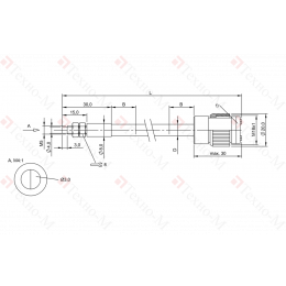 Оптоволоконный кабель Balluff BFO 18A-XAA-SMG-30-1,5