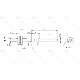 Оптоволоконный кабель Balluff BFO D22-LAT-KB-EAK-10-02