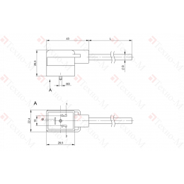Разъем с кабелем Balluff BCC VB23-0000-10-055-VX8350-100
