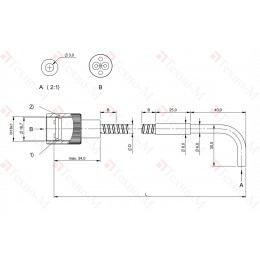 Оптоволоконный кабель Balluff BFO 18V-XAD-MZG-30-0,5
