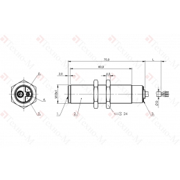 Емкостной датчик Balluff BCS M18BBN1-POC80D-EP02
