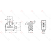 Одиночный выключатель Balluff BNS 819-100-E-10-S80