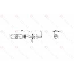 Разъем с кабелем Balluff BCC W313-0000-10-001-SW0434-050