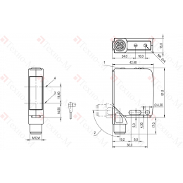 Оптический датчик Balluff BOS 21M-UUI-LH31-S4