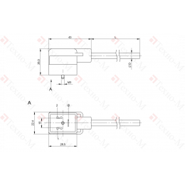 Разъем с кабелем Balluff BCC VB03-0000-10-055-PX0350-100