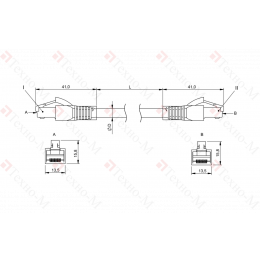 Соединительный кабель Balluff BCC E894-E894-90-367-EX64N9-150
