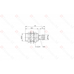Индуктивный датчик Balluff BES M18ME-PSC80A-S04G-W08