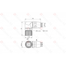 Разъем Balluff BCC M68C-0000-10-000-54XCA0-000