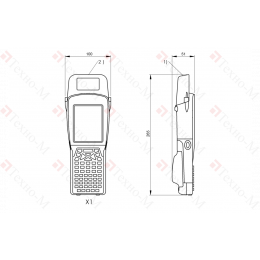 RFID портативный прибор чтения-записи Balluff BIS M-871-1-010-X-001