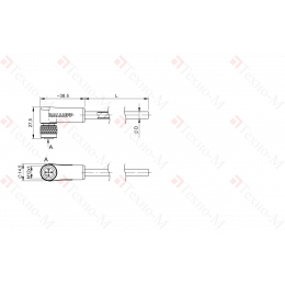 Разъем с кабелем Balluff BCC W425-0000-1A-003-NW44T2-020