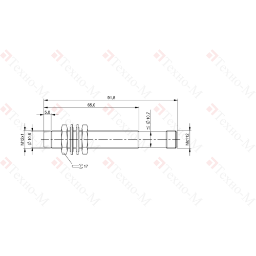 Индуктивный датчик Balluff BES 113-356-SA6-S4