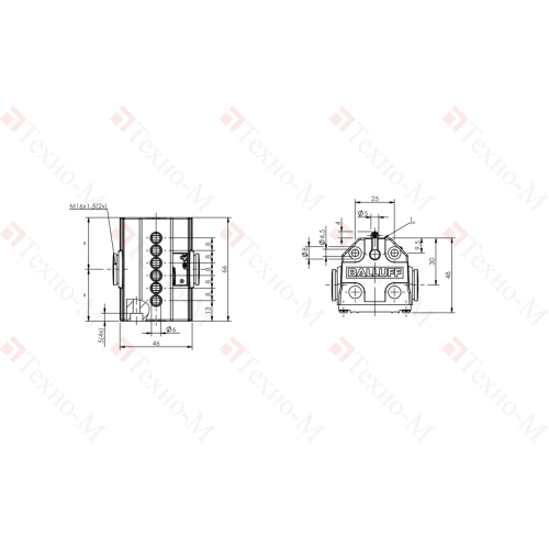 Блочный выключатель Balluff BNS 819-B06-R08-40-11