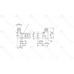Магнитный датчик для цилиндра Balluff BMF 32M-NS-C-2-S49