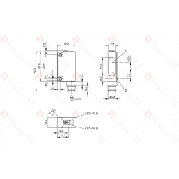 Оптический датчик Balluff BOS 5K-PO-ID10-S49