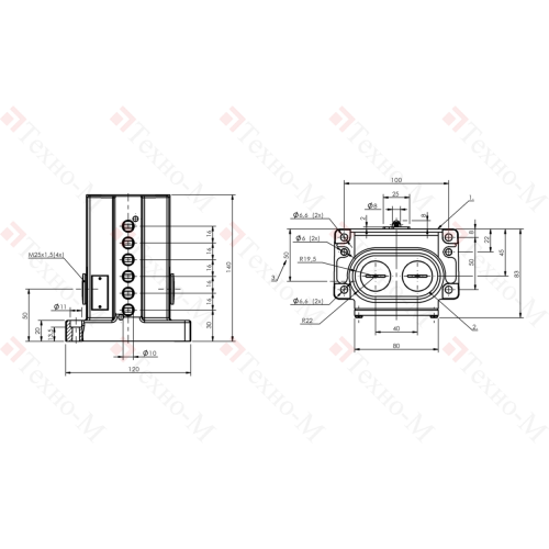 Блочный выключатель Balluff BNS 819-D06-R16-100-10