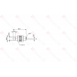Индуктивный датчик Balluff BES M08ED-POC40F-BP02