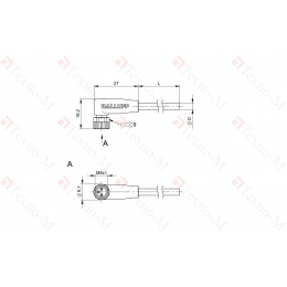 Разъем с кабелем Balluff BCC M323-0000-10-004-PX0334-050