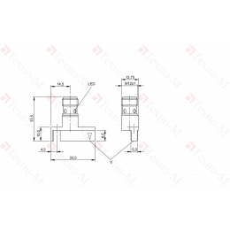 Магнитный датчик для цилиндра Balluff BMF 305M-PS-C-2-S4