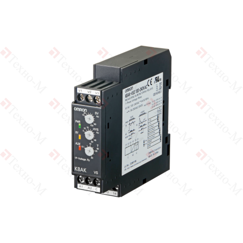 Реле контроля напряжения Omron K8AK-VS2 100-240VAC