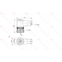 Разъем Balluff BCC M445-0000-1A-000-51X575-000