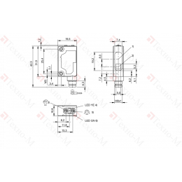 Оптический датчик Balluff BOS 5K-PU-LR10-S49