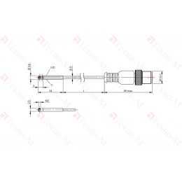 Магнитный датчик для цилиндра Balluff BMF 233K-PS-C-2A-SA2-S4-00,3