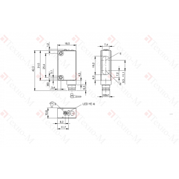 Оптический датчик Balluff BOS 5K-PS-RH12-S75