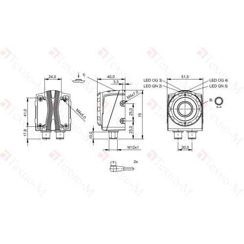 Сканер штрих-кодов Balluff BVS ID-3-101-E