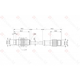 Индуктивный датчик Balluff BES 516-3019-E4-C-S4-01