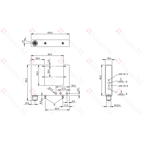Щелевой датчик Balluff BGL 50C-007-S4