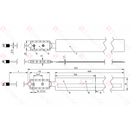 Емкостной датчик Balluff BCW F03EA85-XXSFNC-EP00,3-GZ01