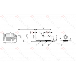 Магнитный энкодер Balluff BML-S1F1-Q61D-M320-D0-KF02