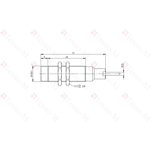 Индуктивный датчик Balluff BES M18MH2-GNX80F-BT02-EXB
