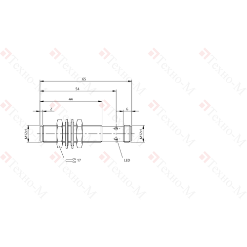 Индуктивный датчик Balluff BES M12EG1-PSC20S-S04G-S
