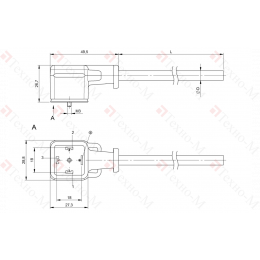 Разъем с кабелем Balluff BCC PA04-0000-10-070-PX0550-100