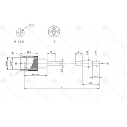 Оптоволоконный кабель Balluff BFO 18V-XAC-SMG-30-2